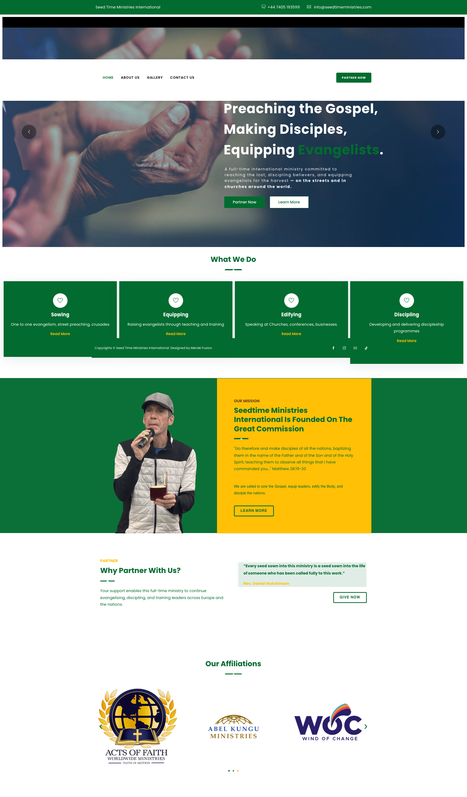 A screenshot of web page